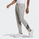 ESSENTIALS FRENCH TERRY TAPERED CUFF LOGO PANTS GRÁAR